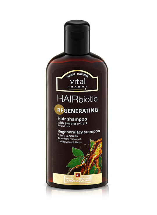 SARAYA - Vital Pharma Plus Hairbiotic regenerating ginseng shampoo