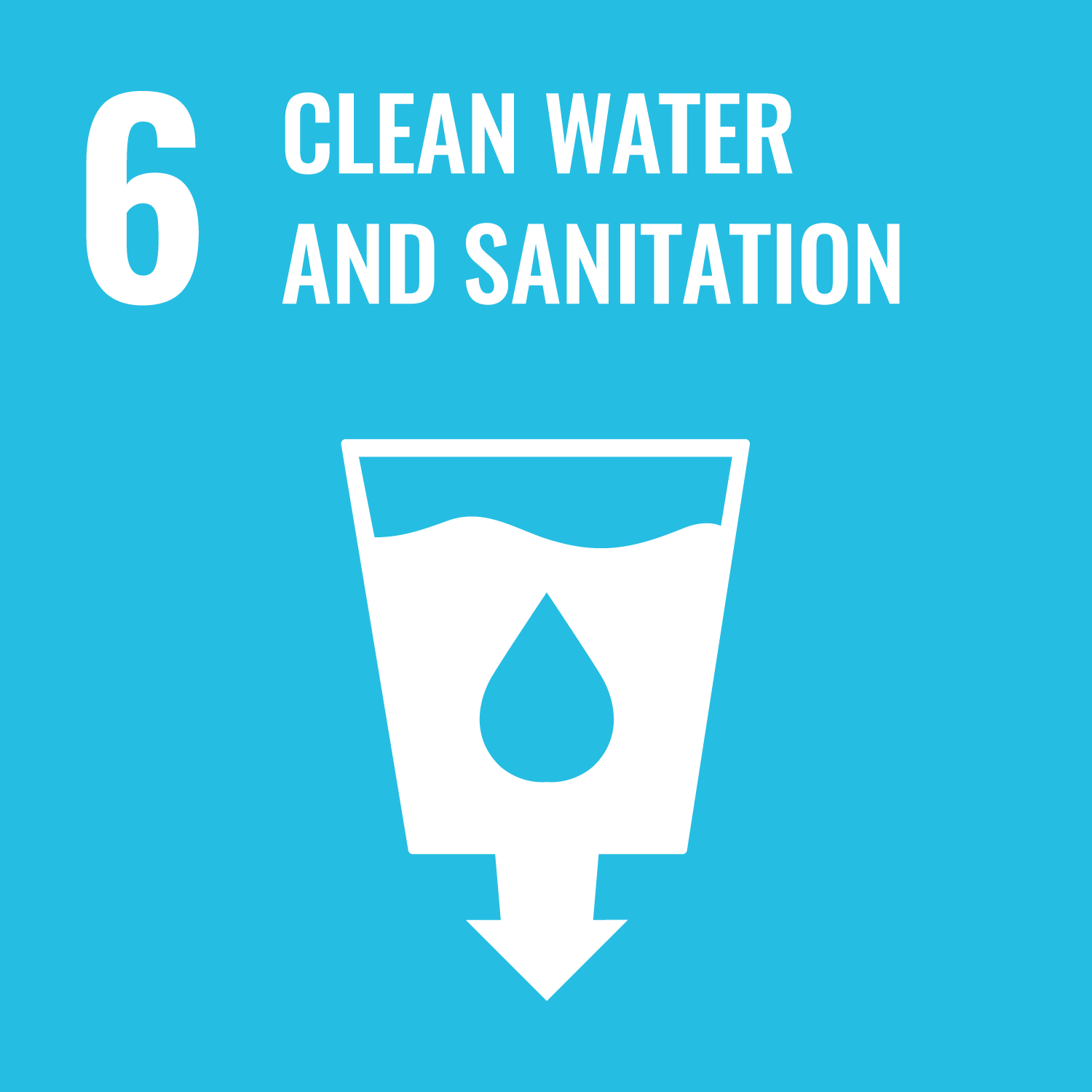 SDG goals icon 6