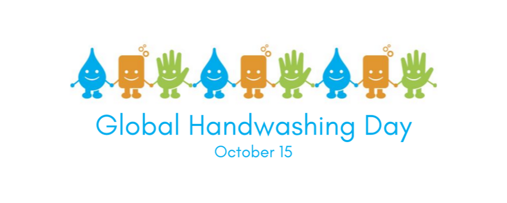 The 15th of October is Global Handwashing Day, a worldwide day to celebrate and reinforce that hand washing is a crucial practice for hygiene.