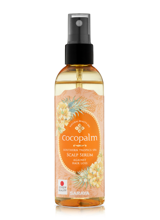 Wcierka przeciw wypadaniu włosów z organicznym olejem kokosowym i żeń-szeniem Cocopalm Southern Tropics SPA