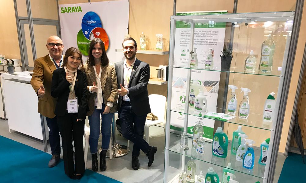 SARAYA Europe presented our last innovations and consumer brands at Natexpo 2019 in Villepinte (Paris area), France, from the 20 to the 22 of October.